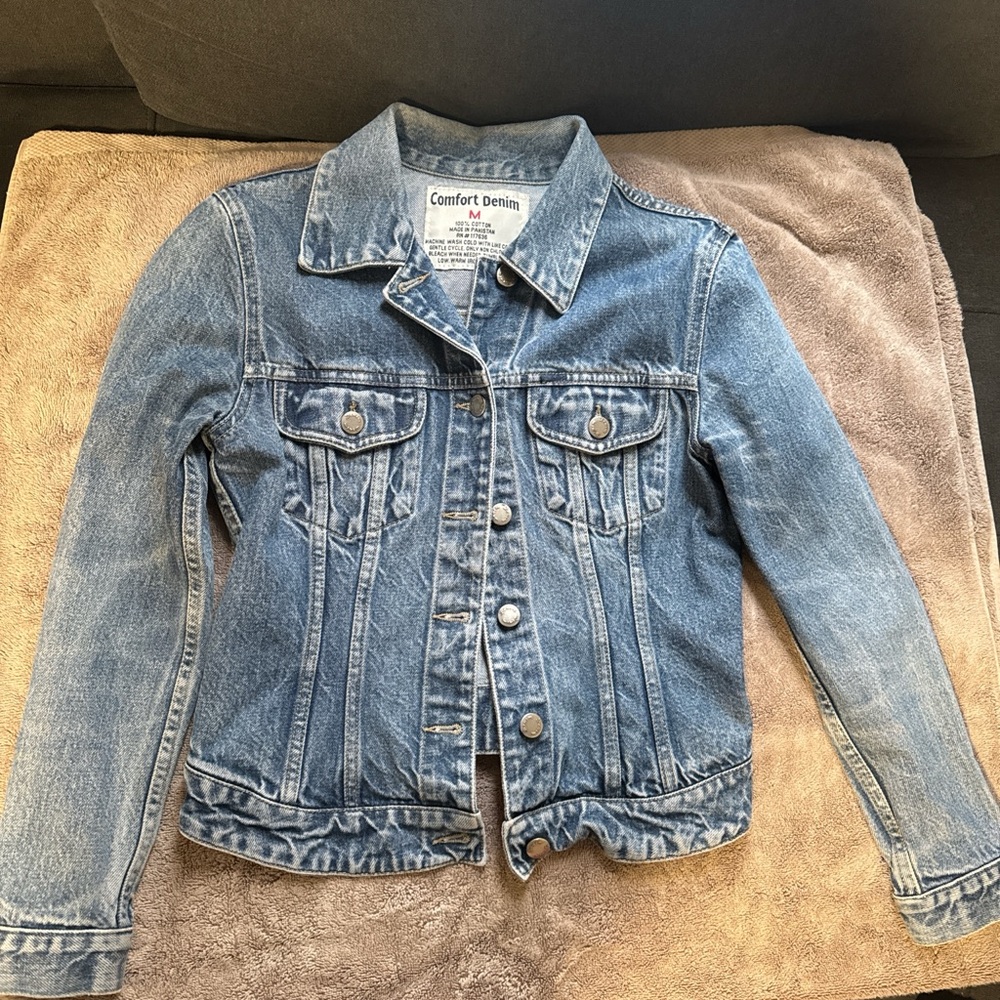 100% Cotton Women's Denim Jacket